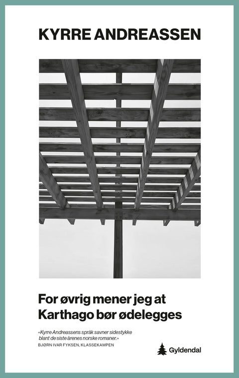 For øvrig mener jeg at Karthago bør ødelegges - roman