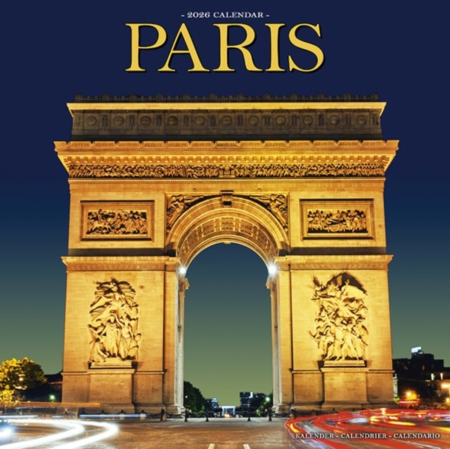 Kalender 2026 30x30 Paris