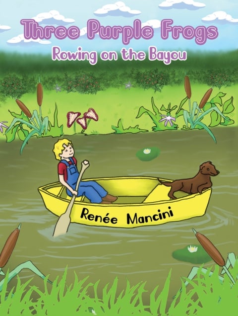 Three Purple Frogs - Rowing on the Bayou