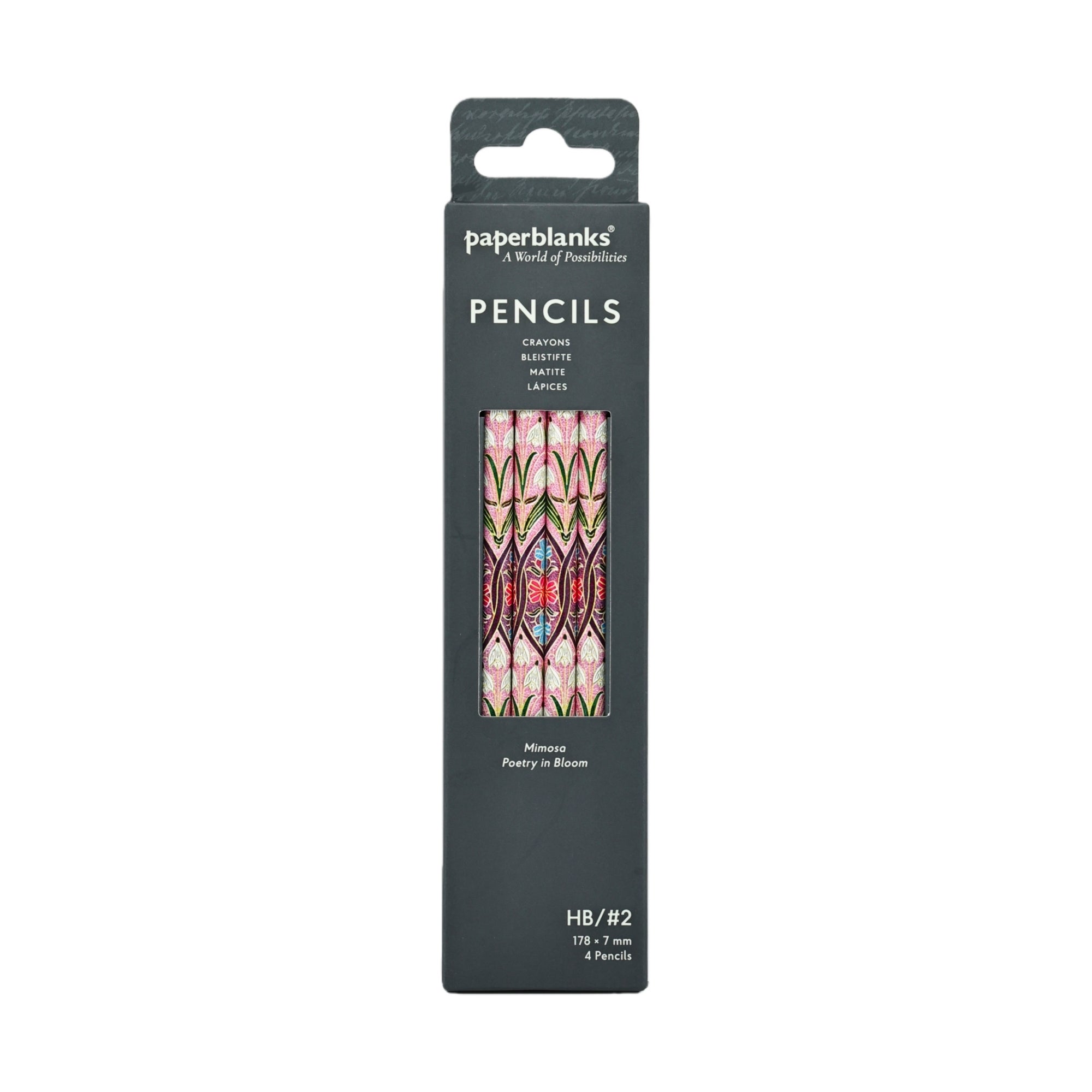 Mimosa pencil 4pcs