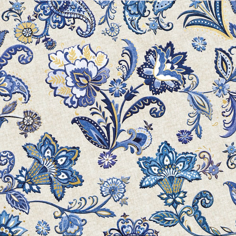 Kort Matthew Williamson Paisley Blue