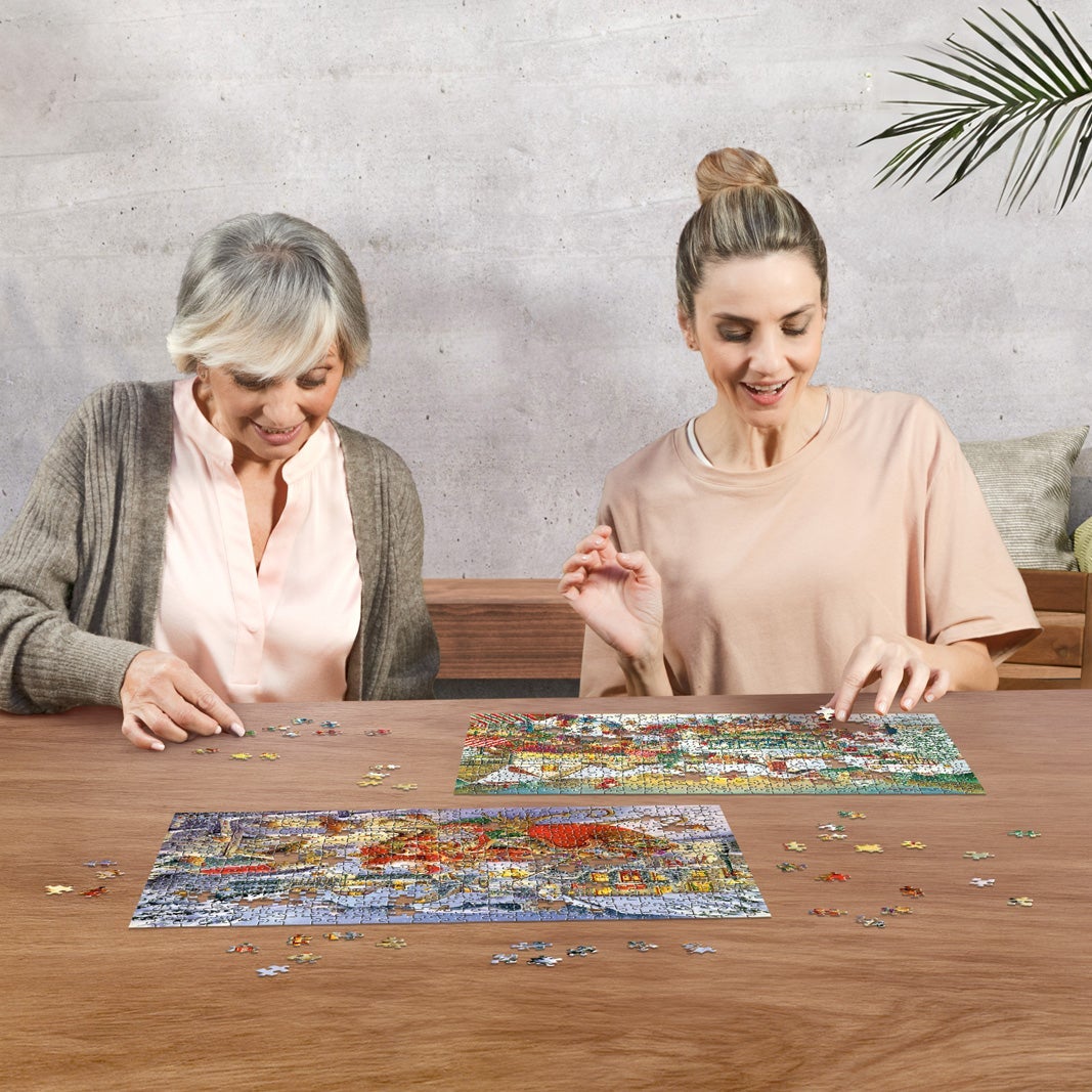 Puslespill 2x500 Jul Coll No1 Ravensburger