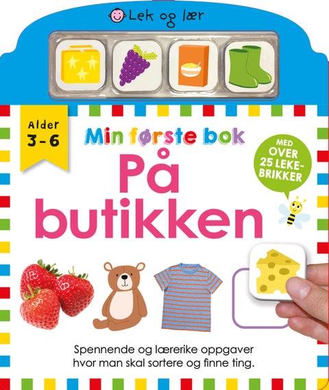 På butikken - med 25 lekebrikker