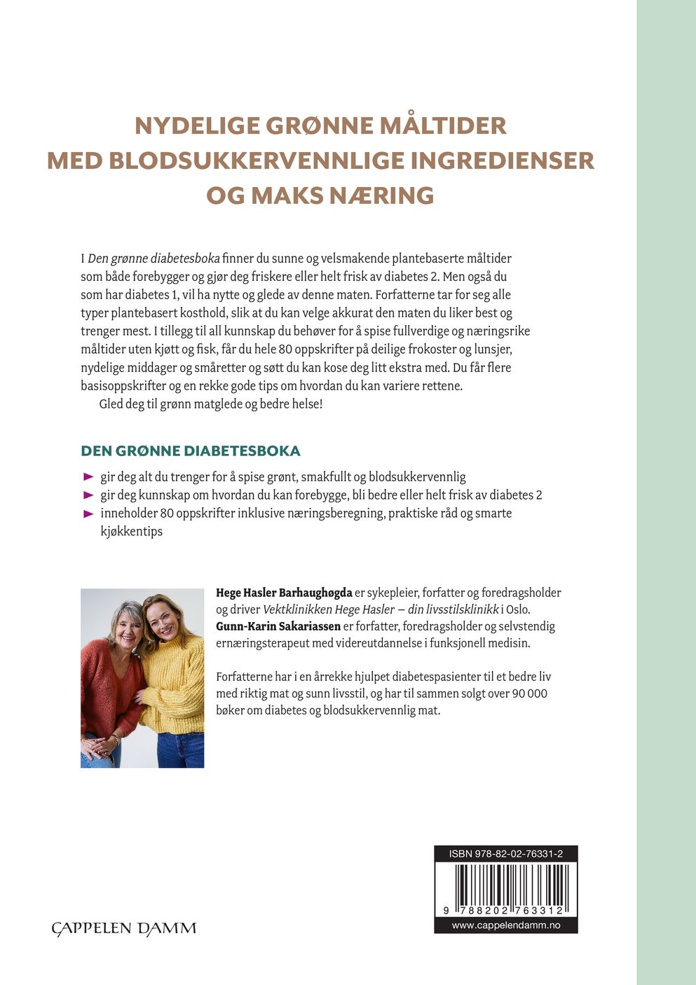 Den grønne diabetesboka