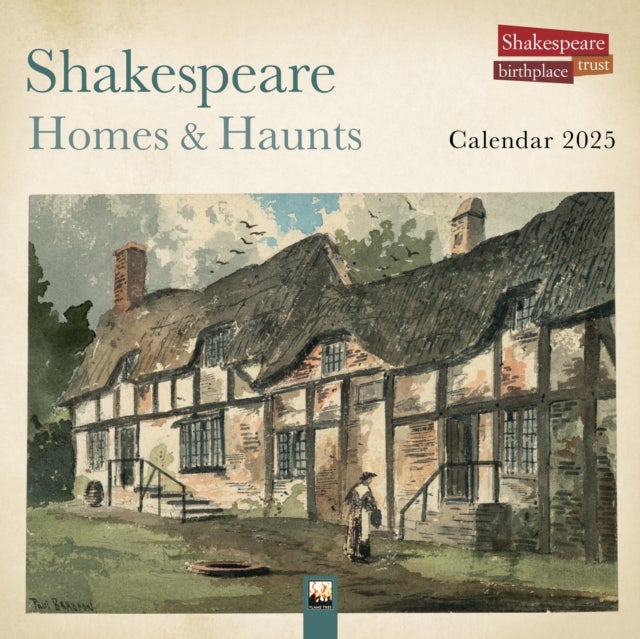 Kalender 2025 Shakespeare 30x30cm