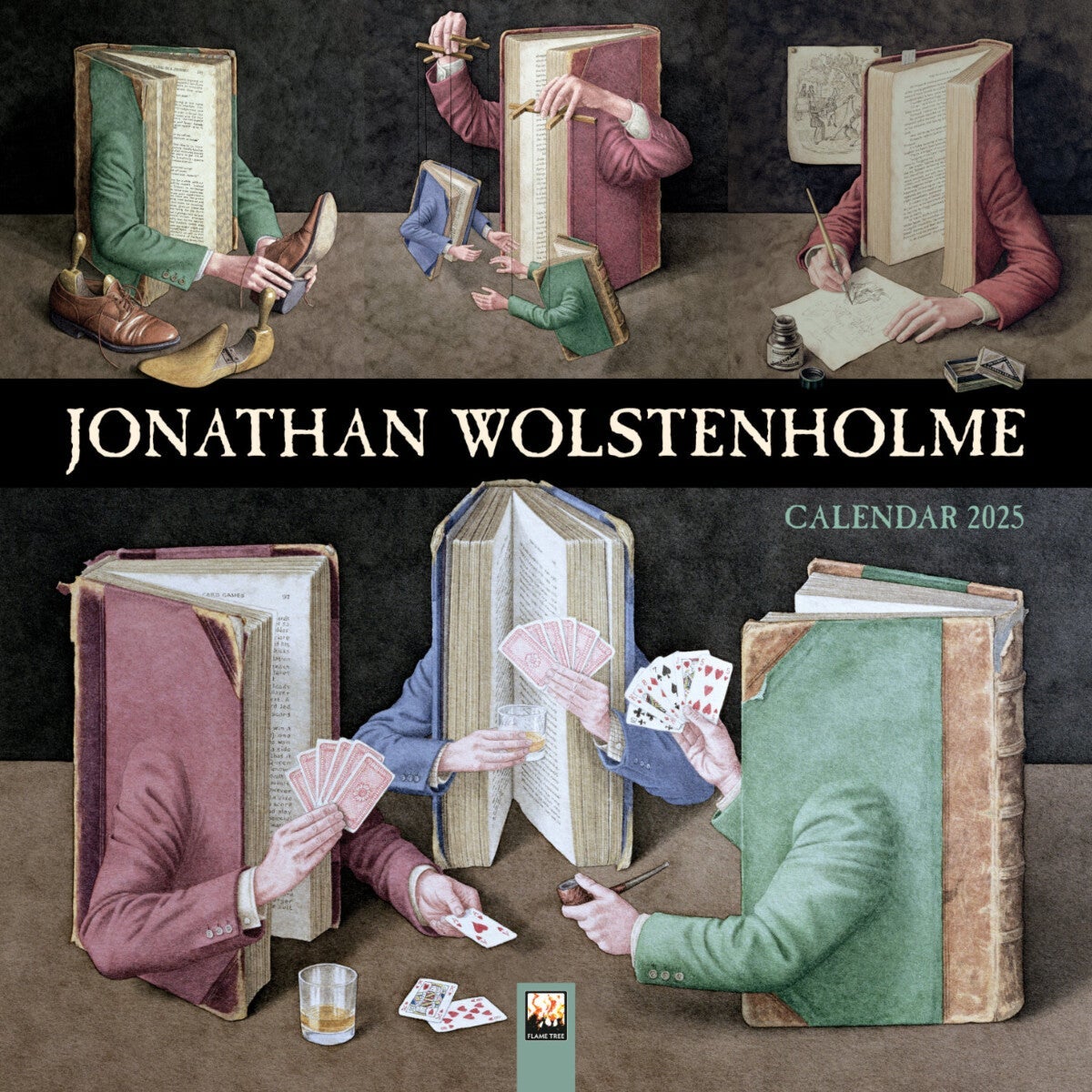 Kalender 2025 J Wolstenholme 30x30cm