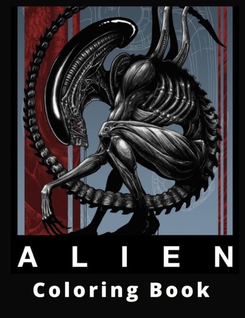Alien Coloring Book - Fun Creative And Unique Entertain Activity Coloring Pages