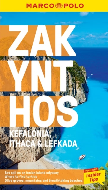 Zakynthos and Kefalonia Marco Polo Pocket Travel Guide - with pull out map - Includes Ithaca and Lefkada