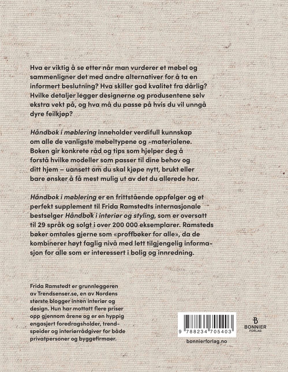 Håndbok i møblering