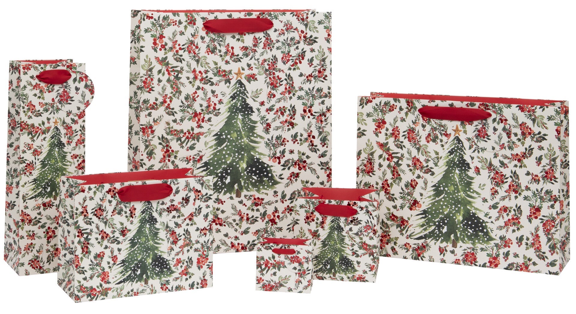 Gavepose Flaske Christmas Woodland