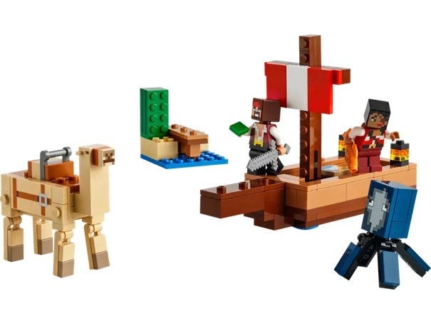 Lego På Tokt Med Sjørøverskip 21259