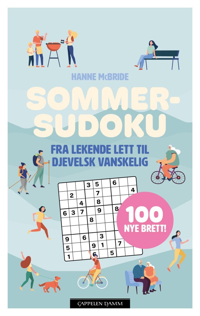 Sommersudoku 2024 - fra lekende lett til djevelsk vanskelig