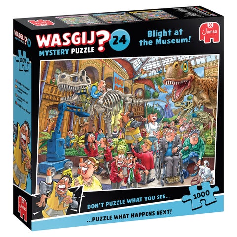 Puslespill 1000 Wasgij Blight at the Museum