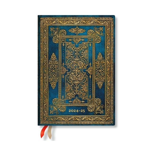 Kalender Paperblanks 18m 24/25 Blue Luxe midi