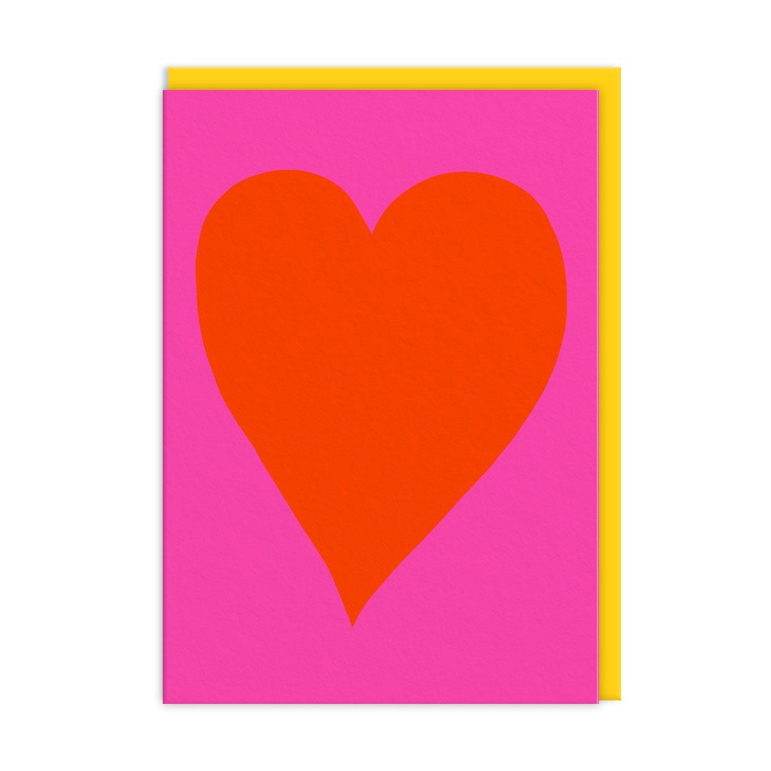 Kort Neon Heart