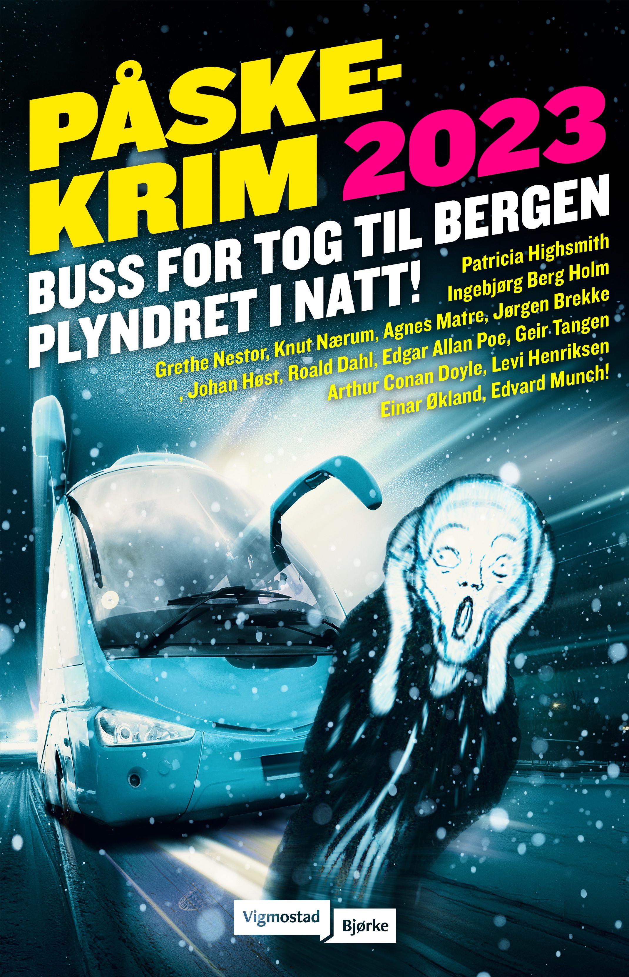 Påskekrim 2023 - buss for tog til Bergen plyndret i natt