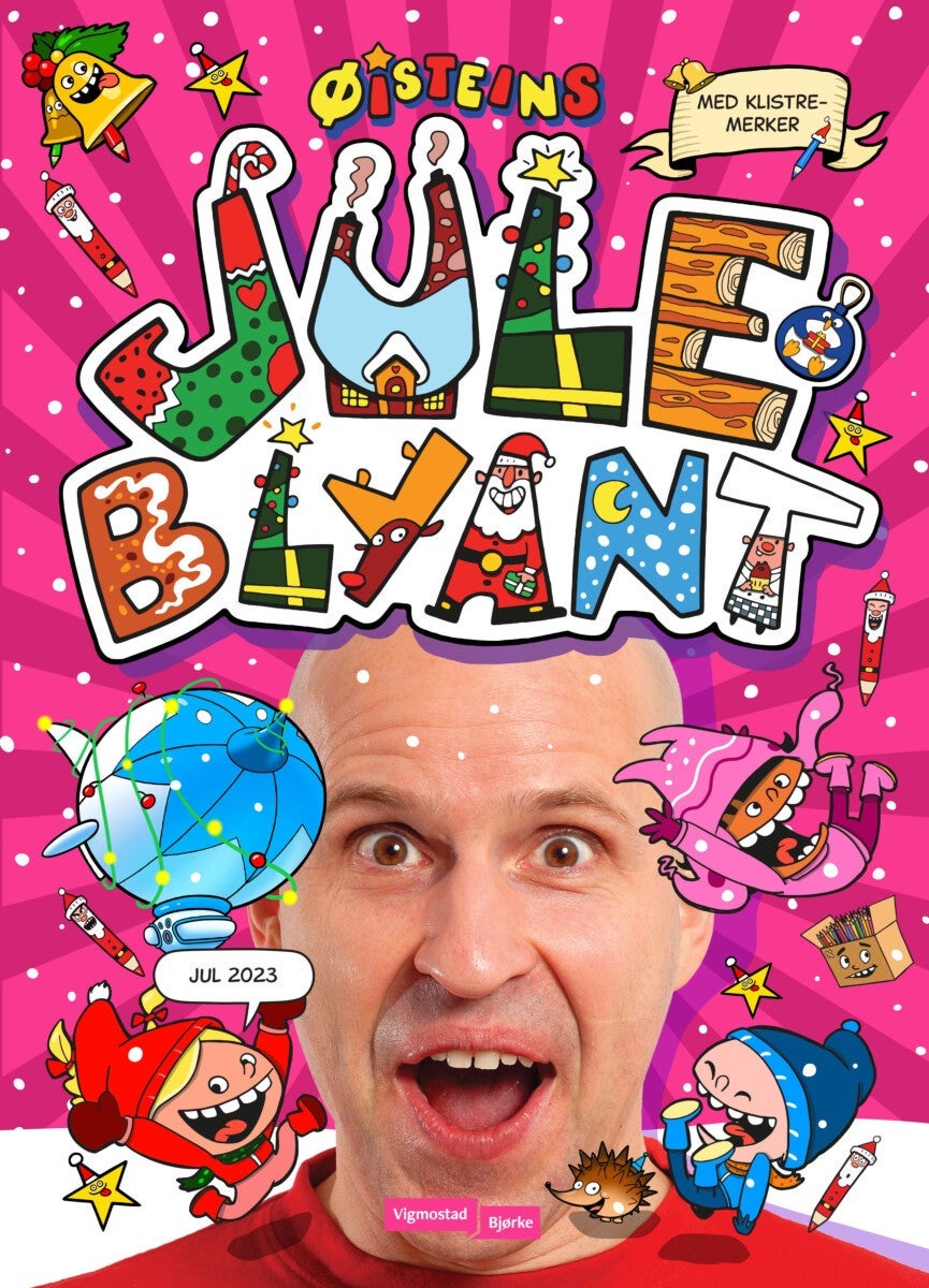 Øisteins juleblyant 2023 - bokstavplansjer