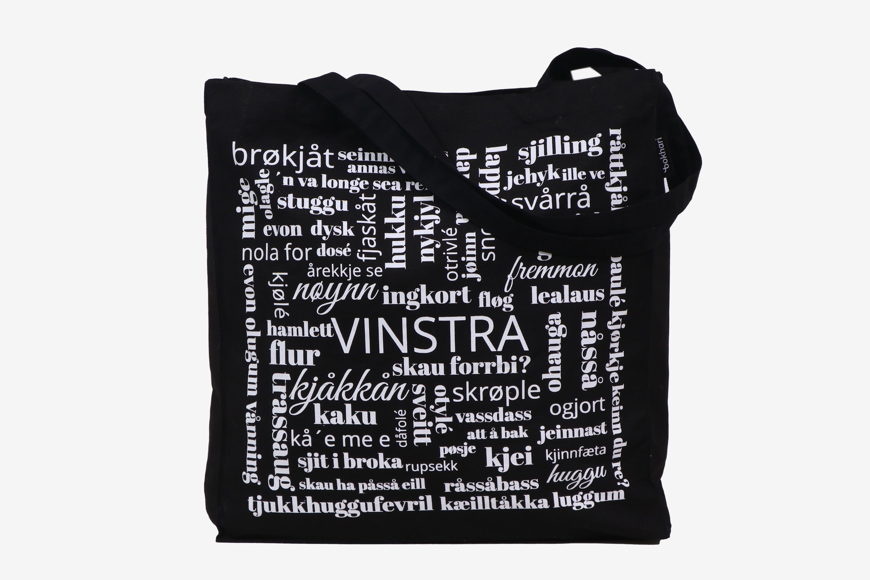 Handlenett Bokhari Vinstra sort