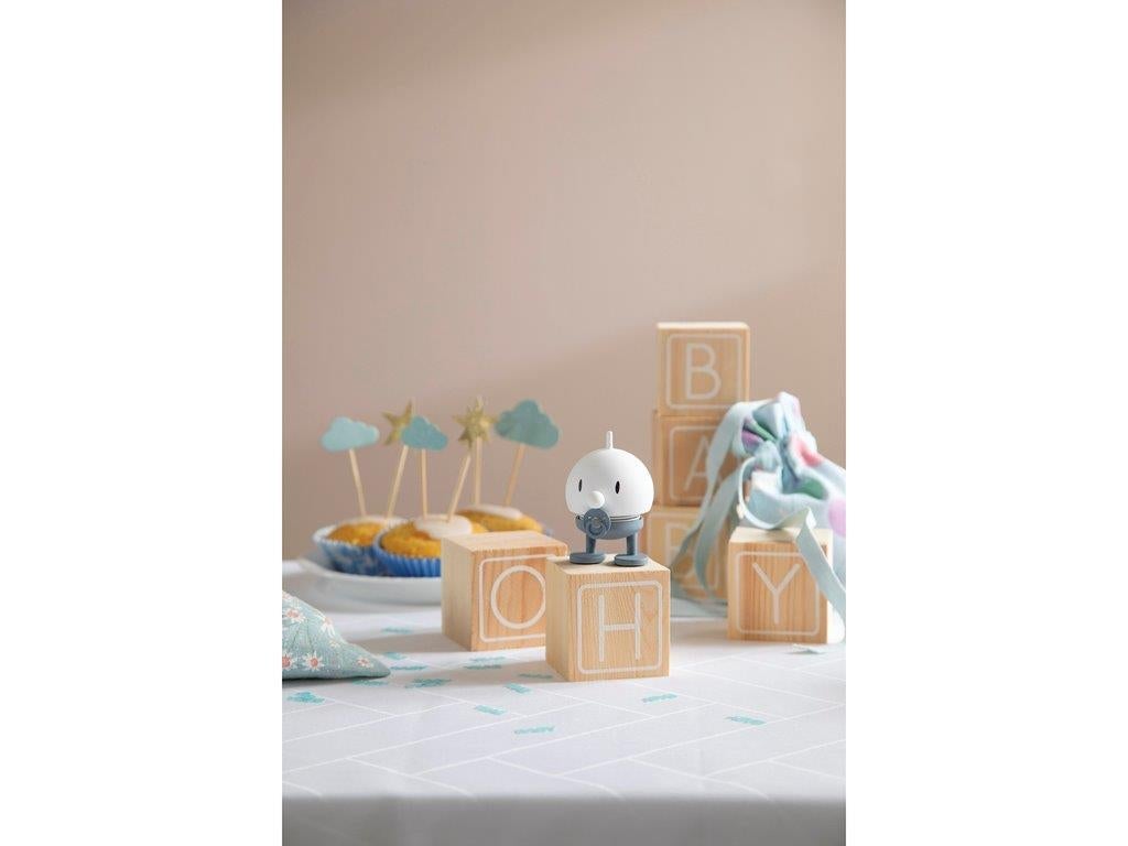 Hoptimist Soft Baby Bumble liten blå