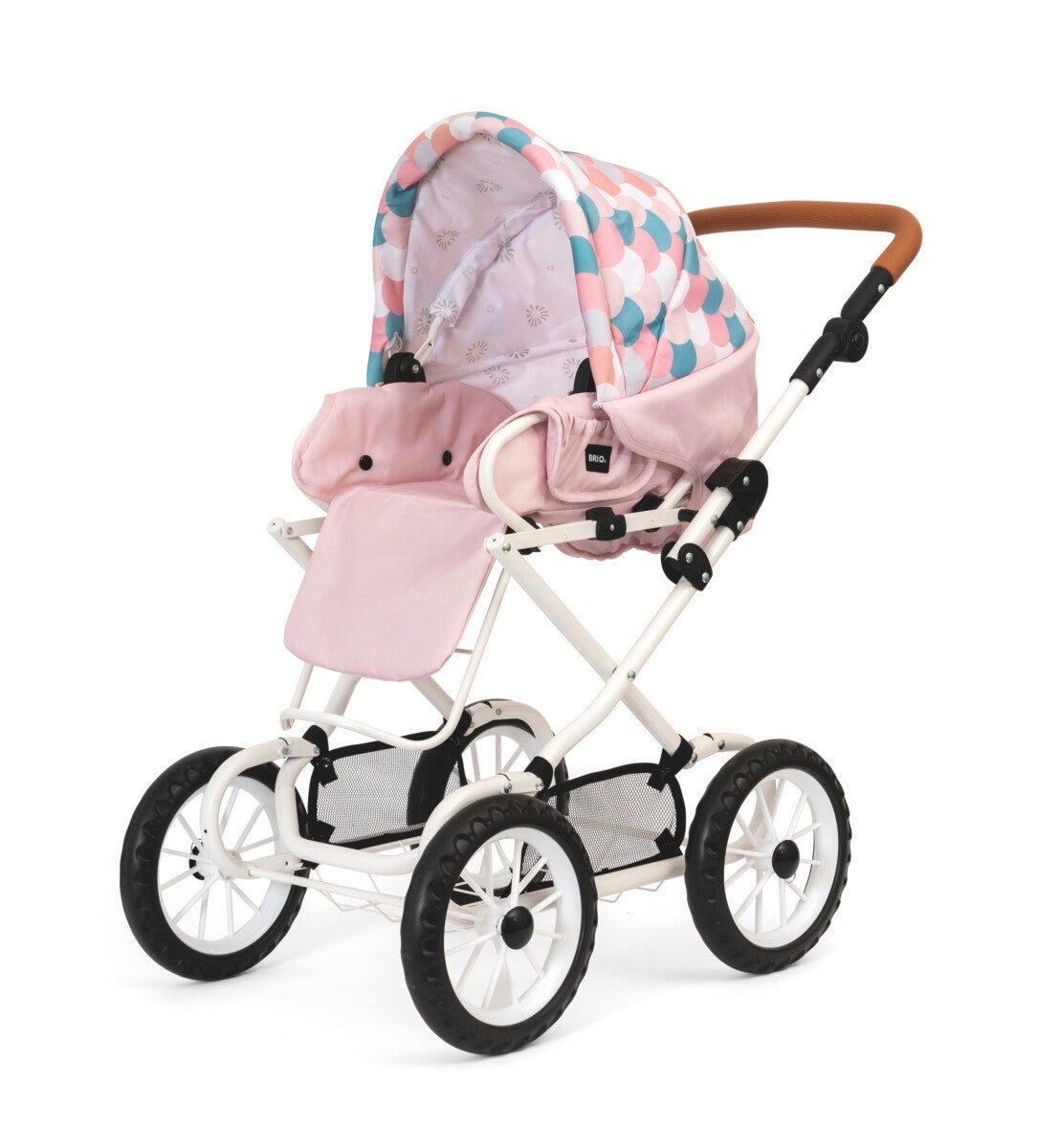 Brio Dukkevogn Rosa Med Dråpeform