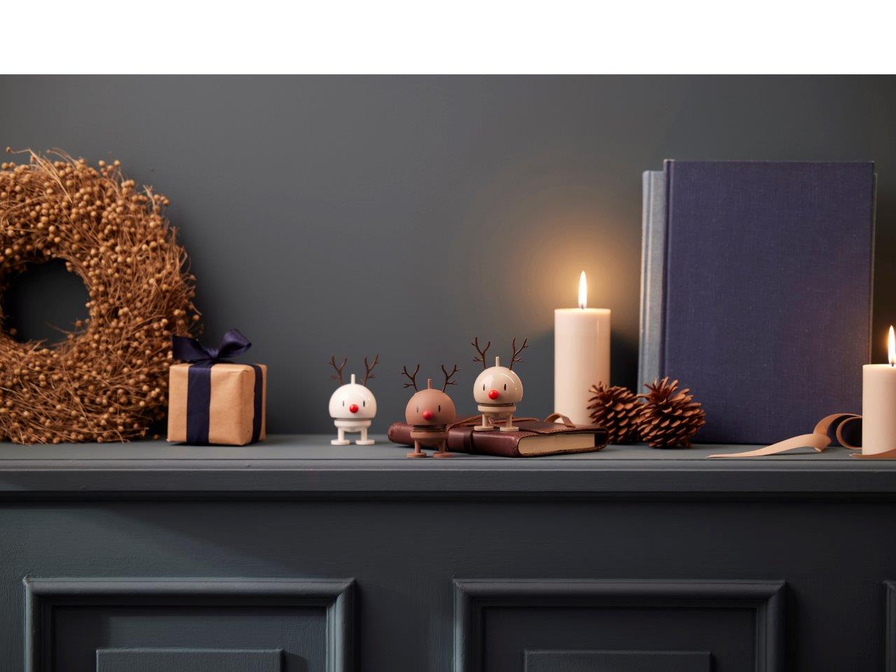 Hoptimist Soft Reindeer Bumble liten choko