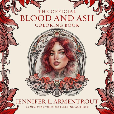 The Official Blood and Ash Coloring Book