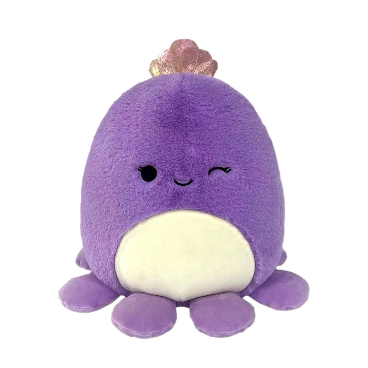 Squishmallows 30cm Fuzz Viol Blekksprut