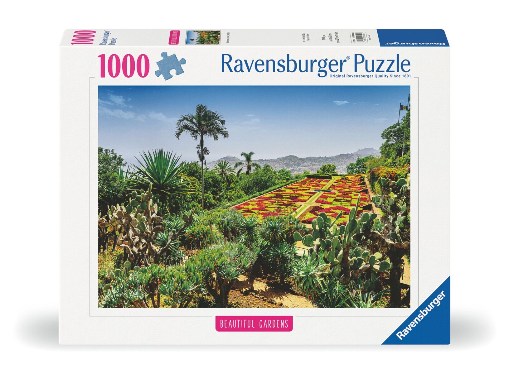 Puslespill 1000 Botanisk Hage Madeira Ravensburger