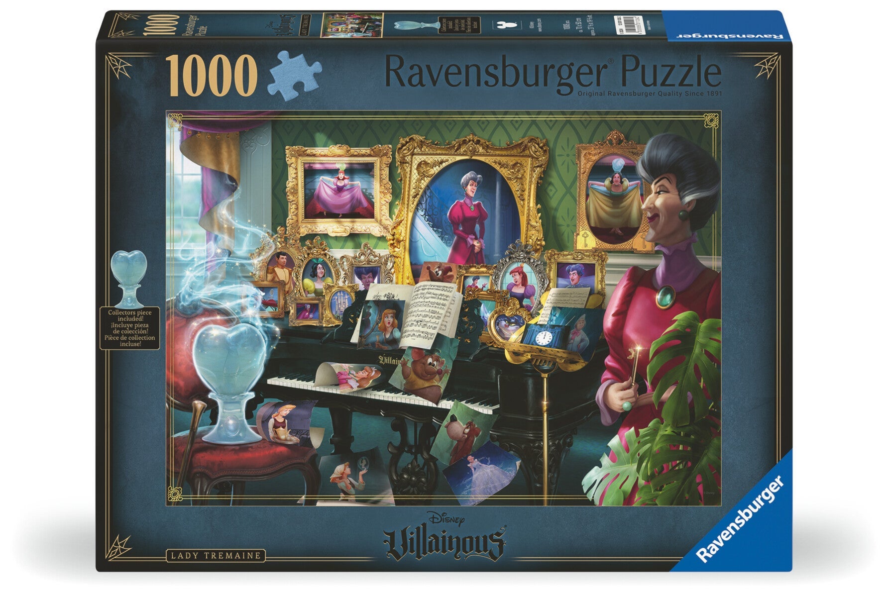 Puslespill 1000 Villain Lady Tremaine Ravensburger