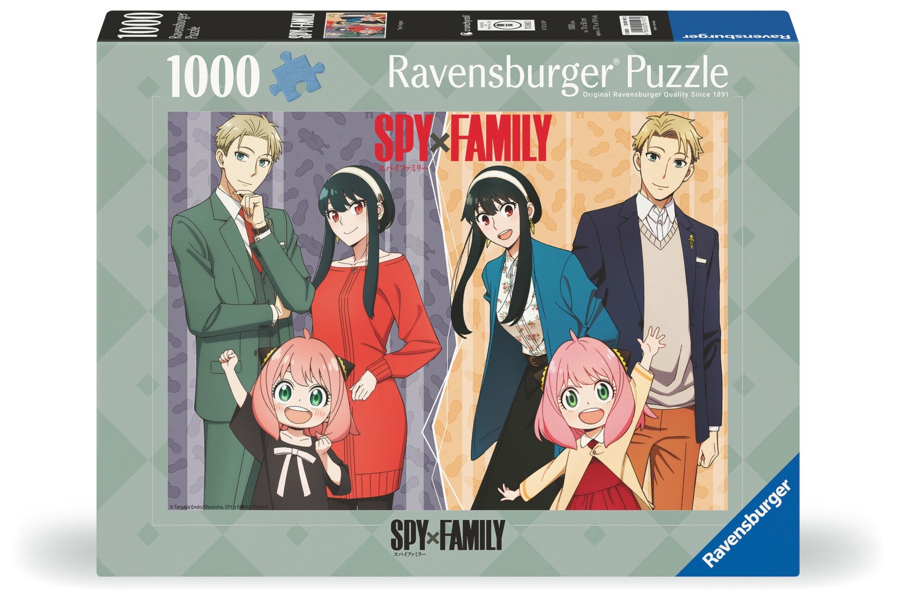 Puslespill 1000 Spy X Family Ravensburger