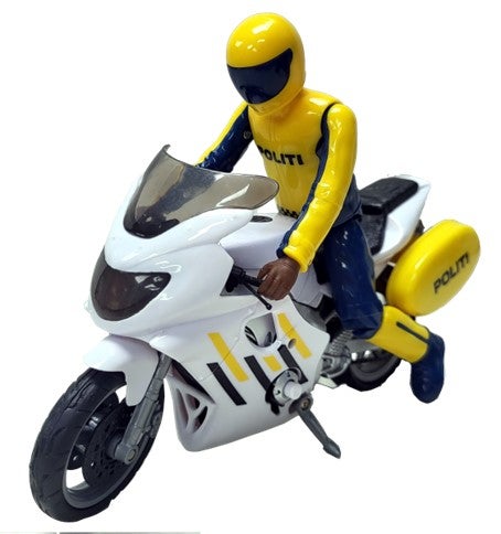 Norsk Politimotorsykkel m/lyd og figur