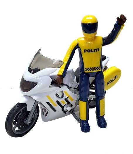 Norsk Politimotorsykkel m/lyd og figur