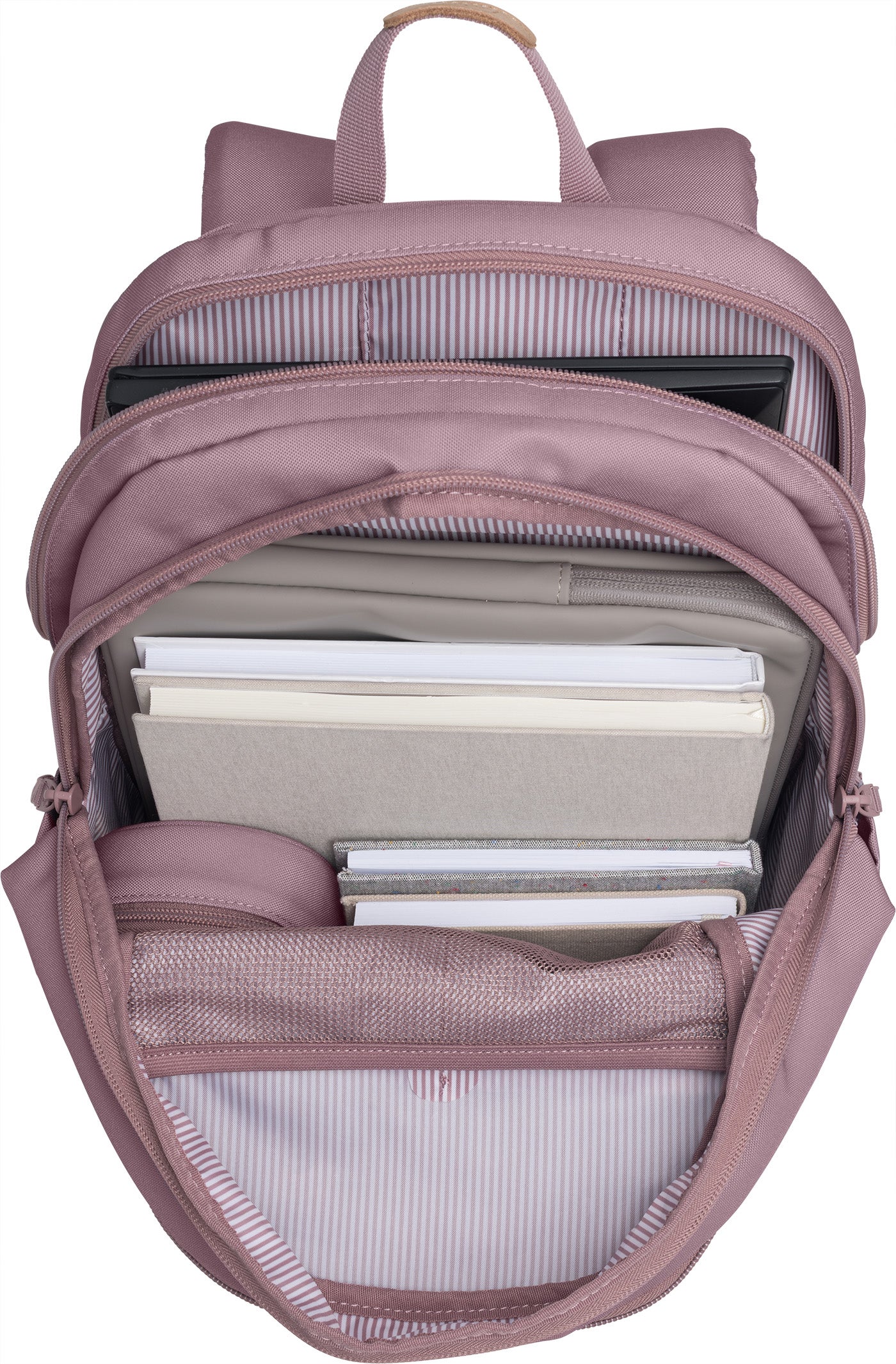 Skolesekk 2-7.kl Purple Rose Urban midi 26L