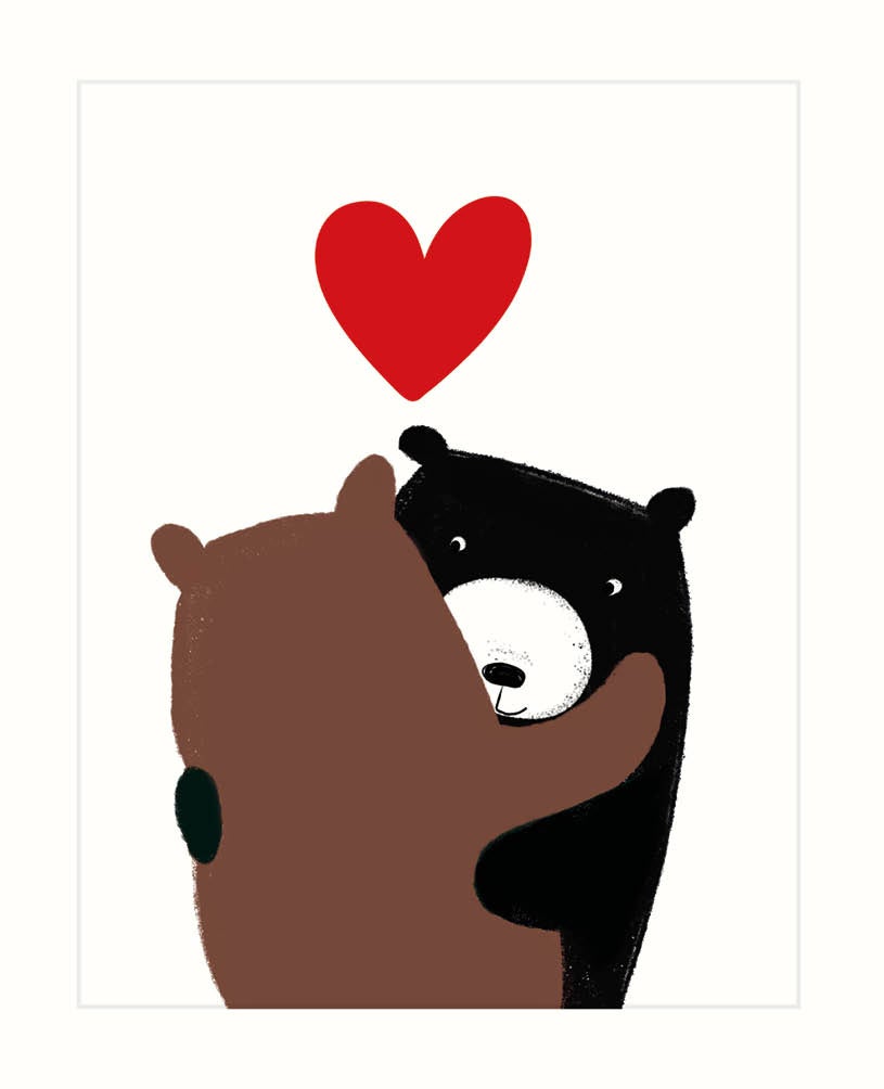 Kort Bear Hug