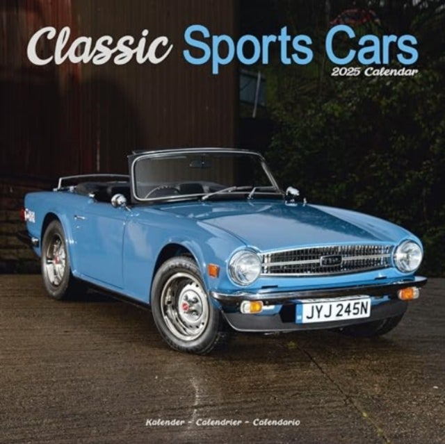 Kalender 2025 Classic Cars 30x30cm