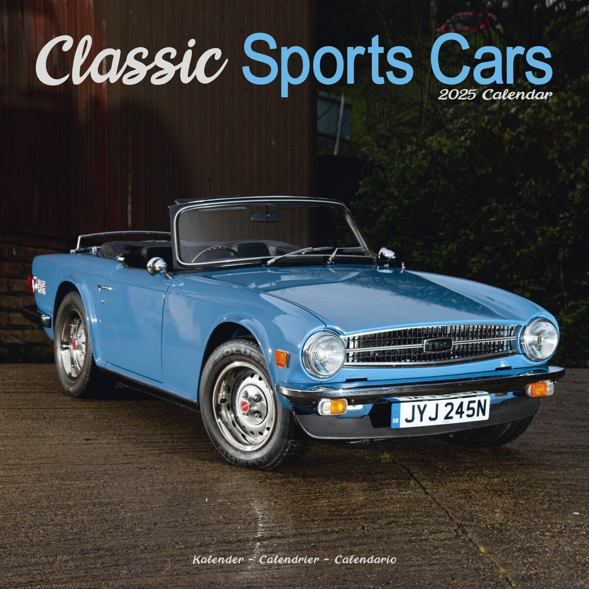 Kalender 2025 Classic Cars 30x30cm