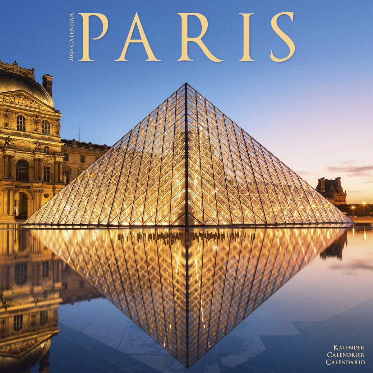 Kalender 2025 Paris 30x30cm