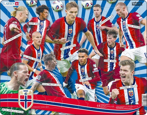 Platepusle 65 Maxi Fotball VM 2026 Kollasj