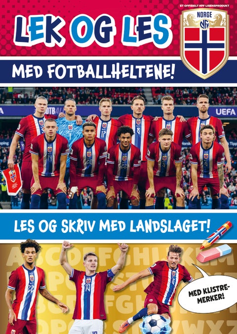 Lek Lær og Les med fotballheltene
