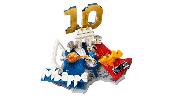 Lego Kylian Mbappé - fotball-høydepunkter 43013