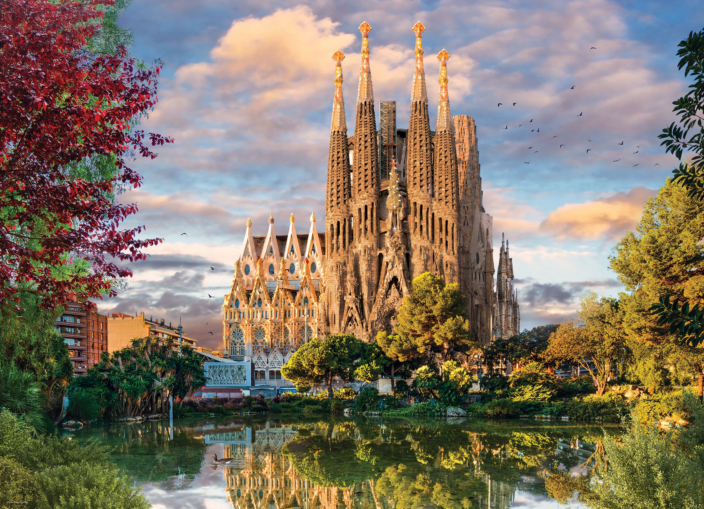 Puslespill 1000 Sagrada Familia Eurographics