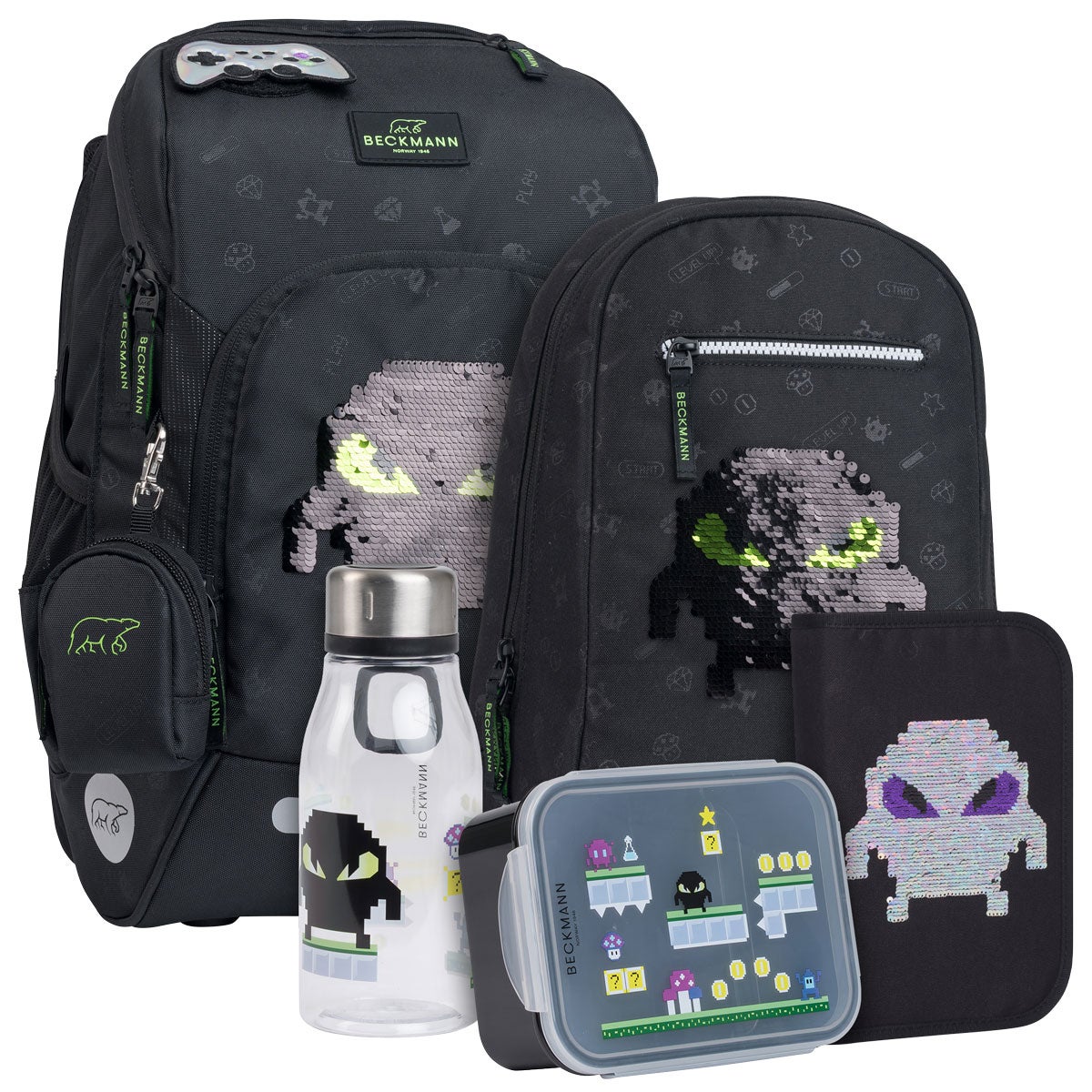 Pakke skolesekk 1.kl Pixel Active Air FLX