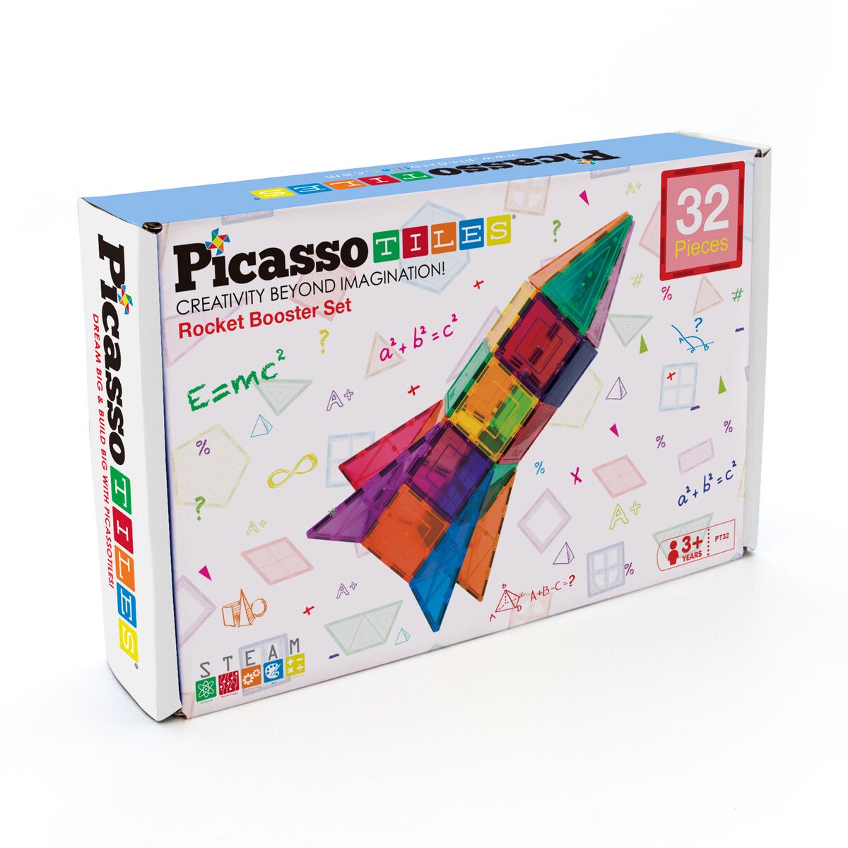 Picasso Tiles Rocket Set 32 Pcs