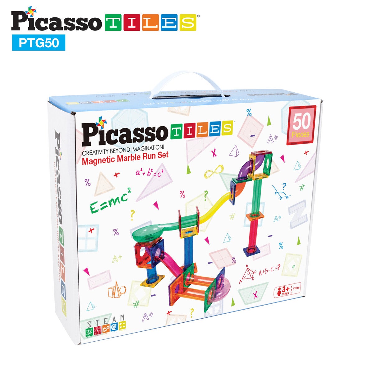 Picasso Tiles Marble Run Set 50 Pcs