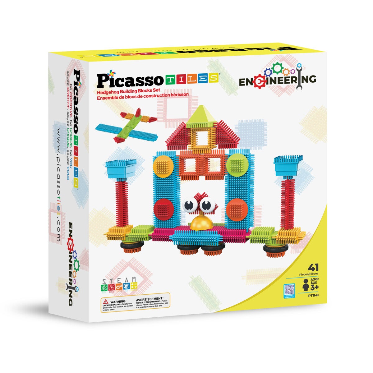 Picasso Tiles Bristlelock  41 Pcs