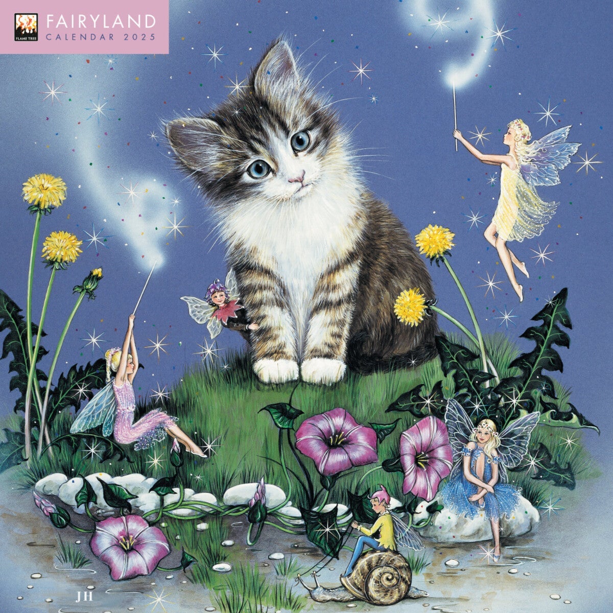 Kalender 2025 Fairyland 30x30cm