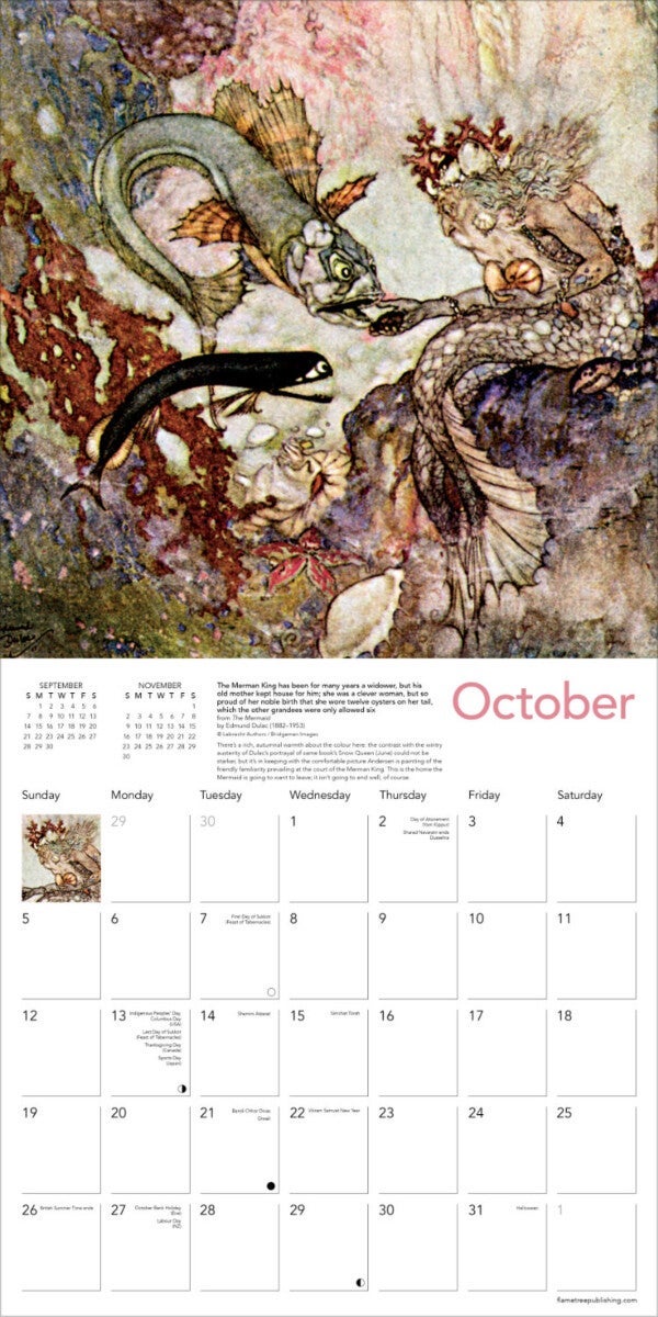 Kalender 2025 Fairytales 30x30cm