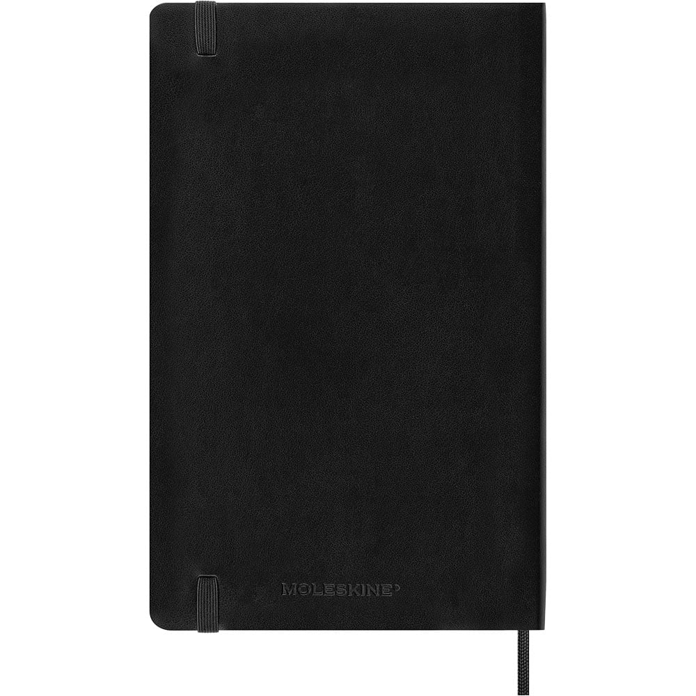 Kalender Moleskine 26/27 18m Soft Large Uke Notat Sort