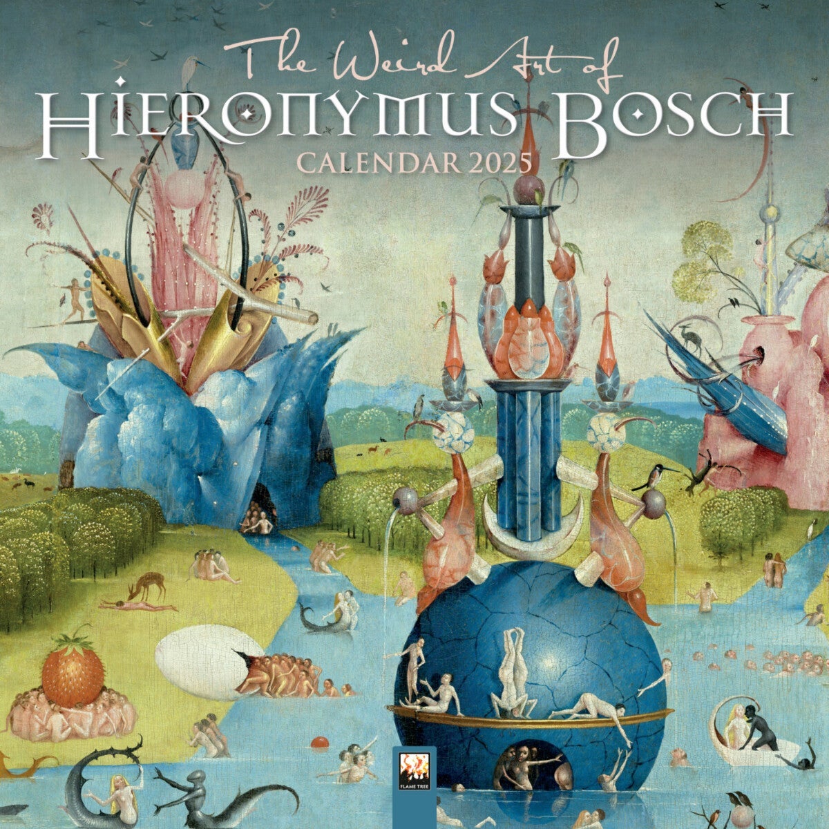 Kalender 2025 Hieronymus Bosch 30x30cm
