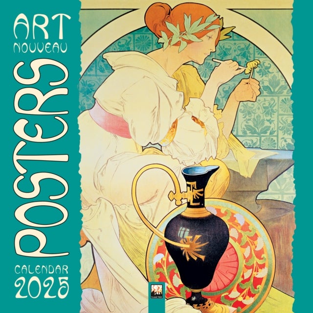 Kalender 2025 Art Nouv Posters 30x30cm